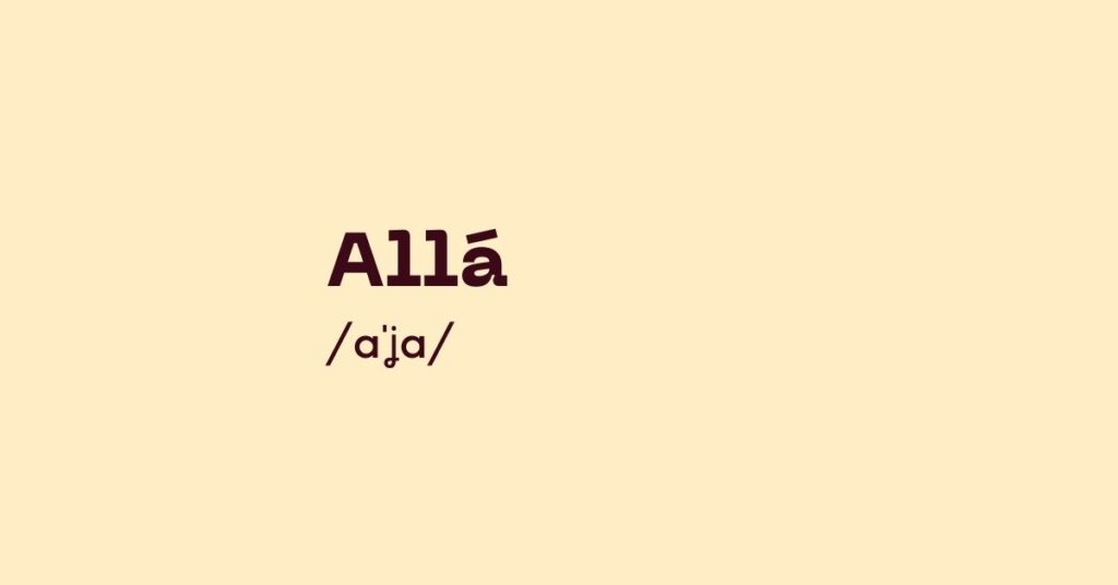 Allá