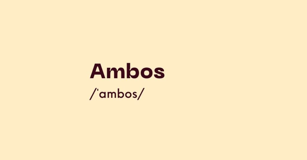 Ambos