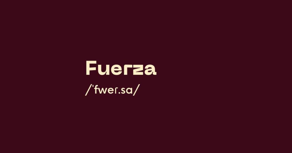 Fuerza