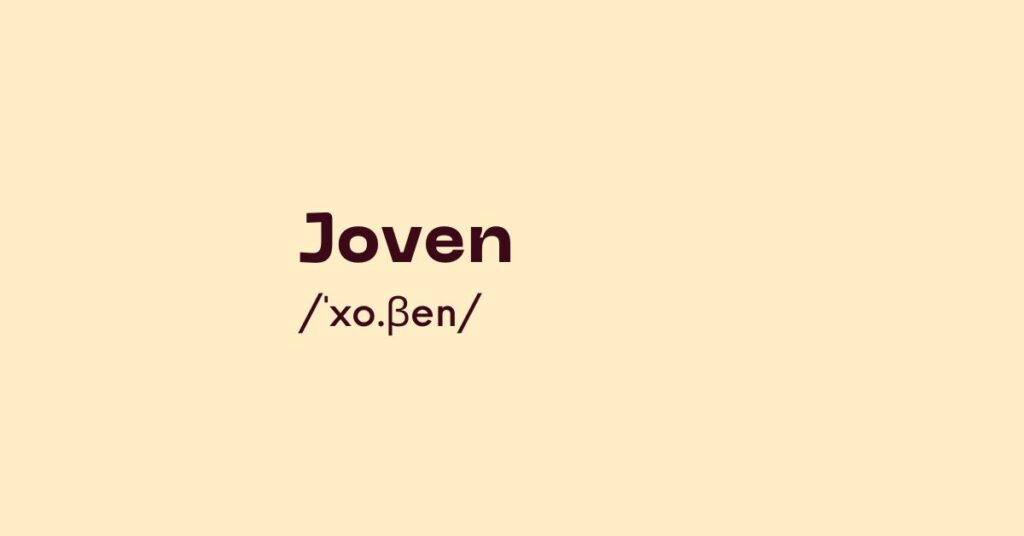 Joven