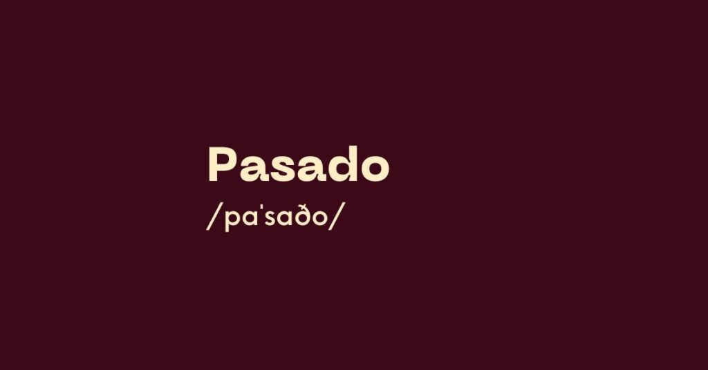 Pasado