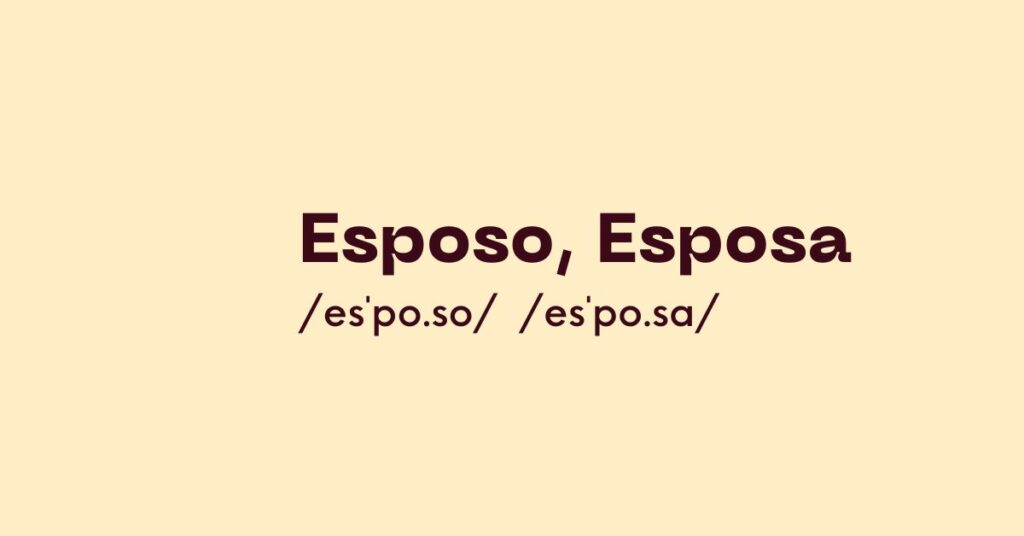 Esposo