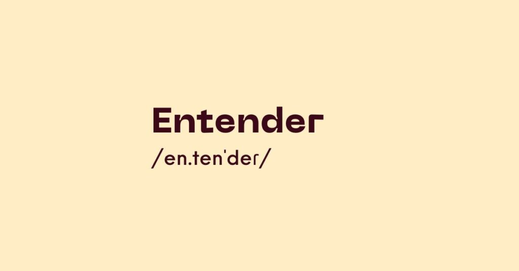 Entender