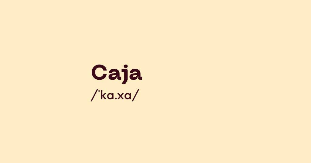 Caja