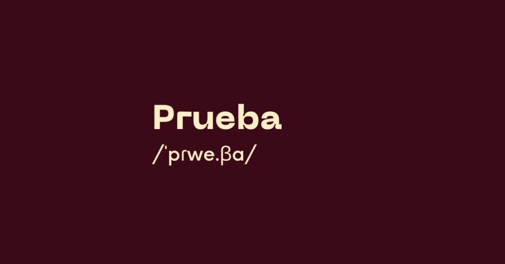 Prueba