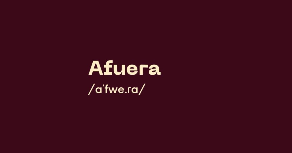 Afuera