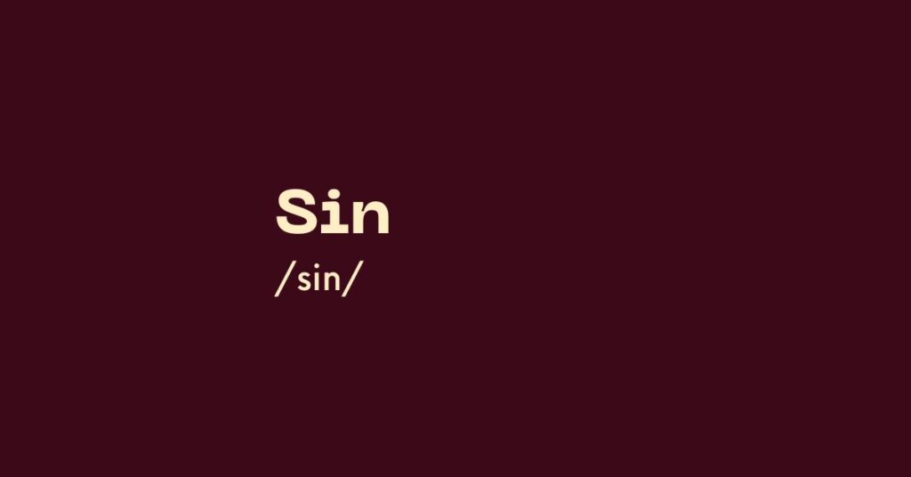 Sin