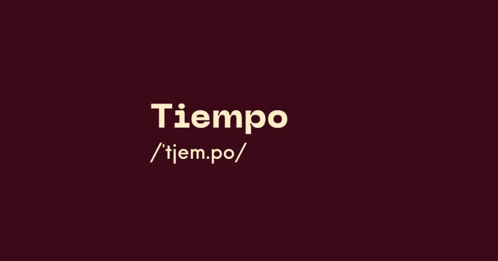 Tiempo