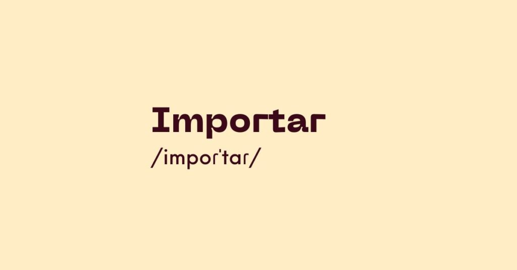 Importar