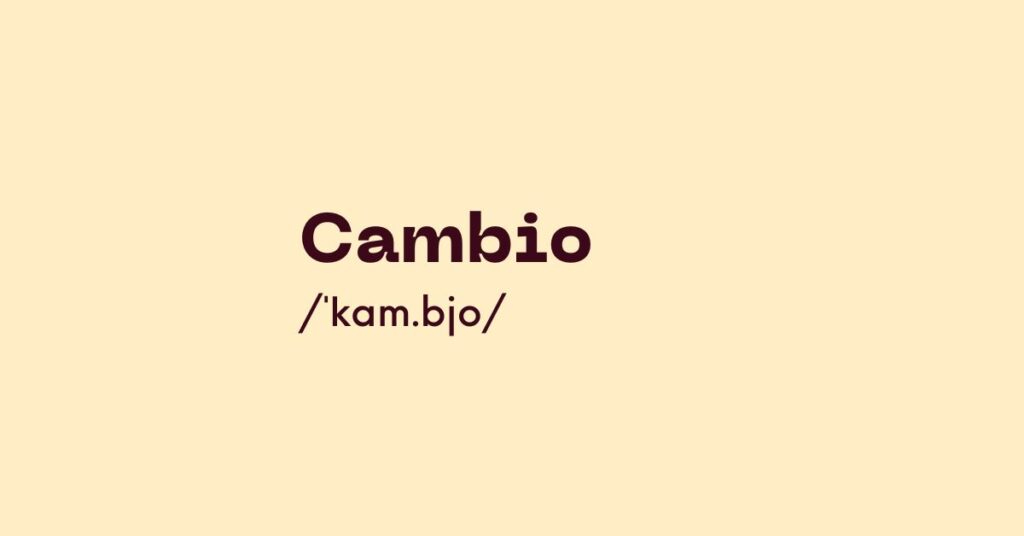Cambio