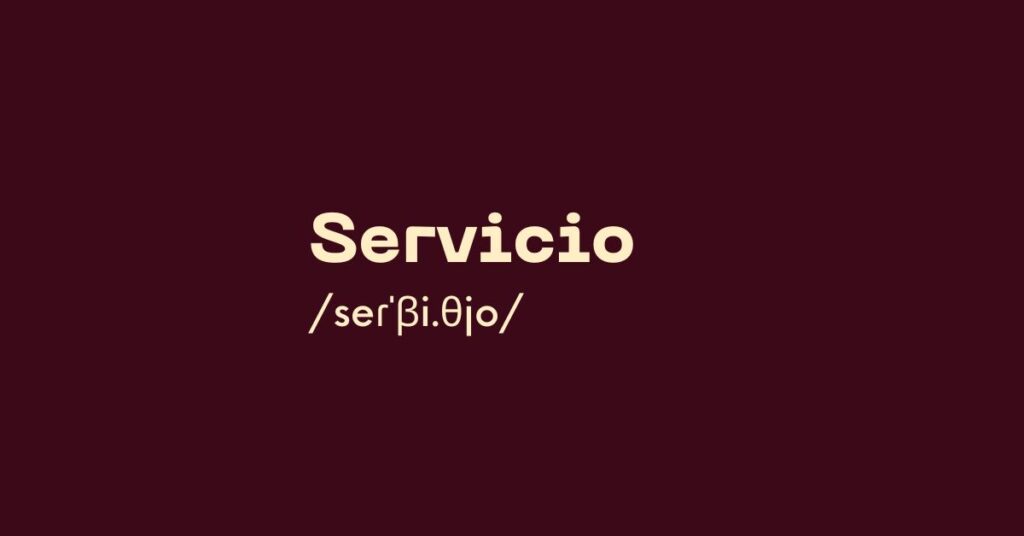 Servicio