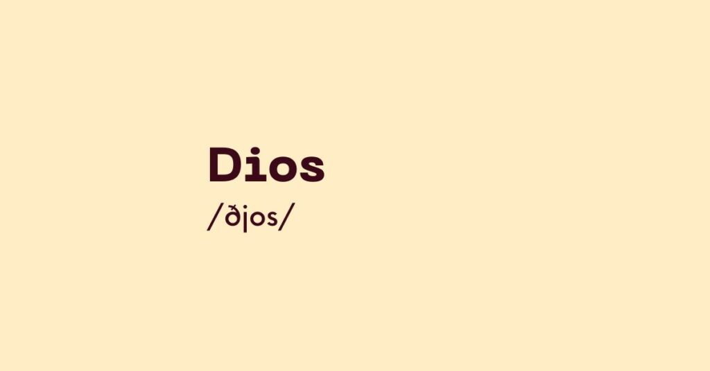Dios