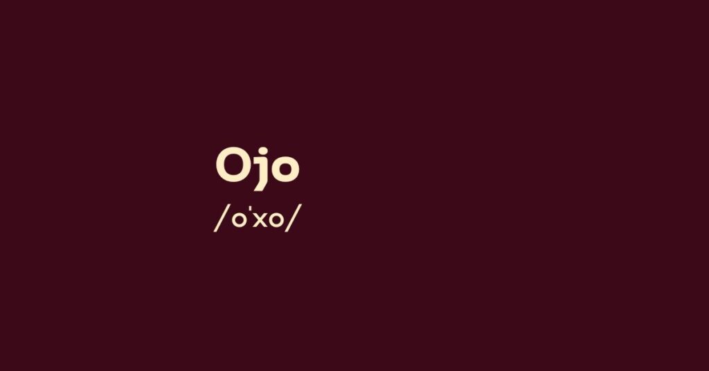 Ojo