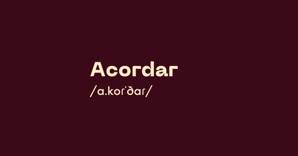 Acordar